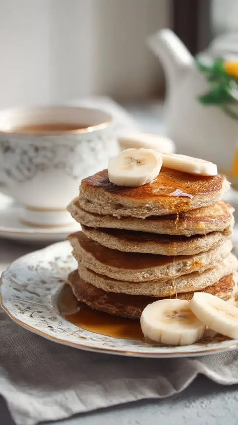 Soft and Fluffy Banana Oats Pancakes 7 Banana and Oats Pancakes