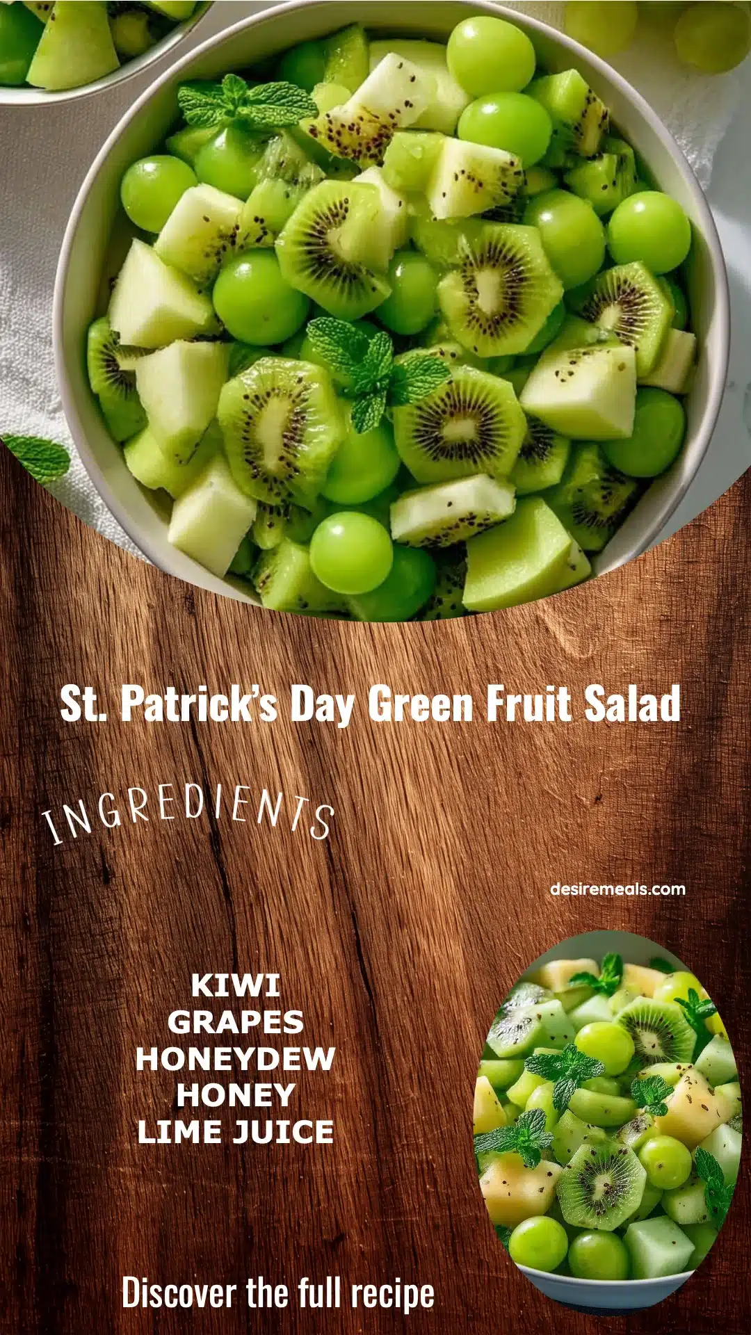 St. Patrick’s Day Green Fruit Salad