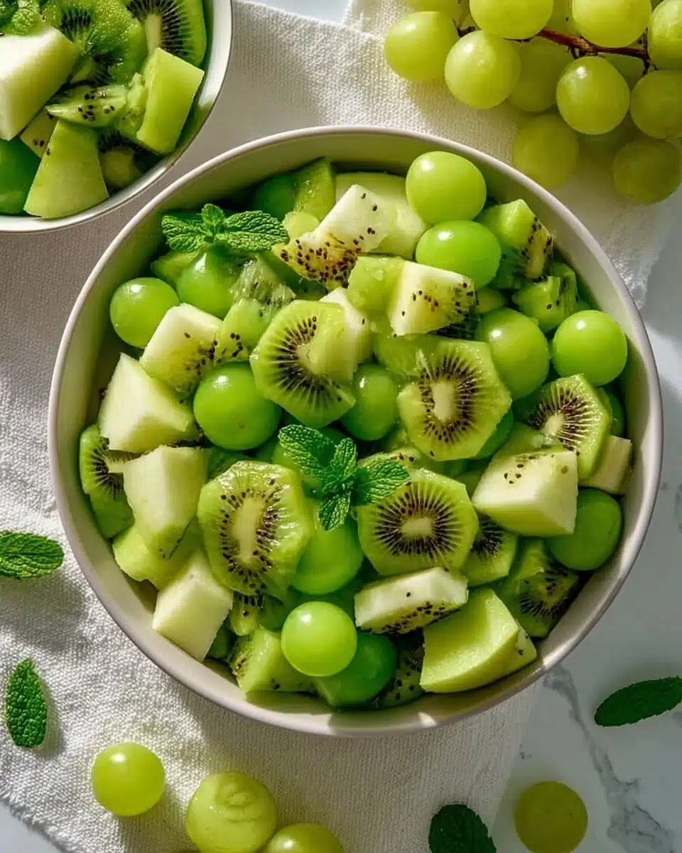 St. Patrick’s Day Green Fruit Salad
