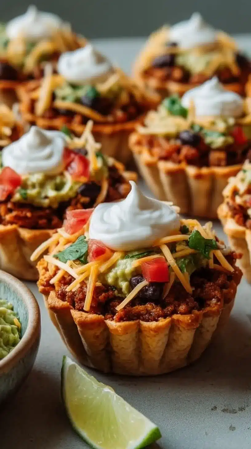 Taco Cupcakes