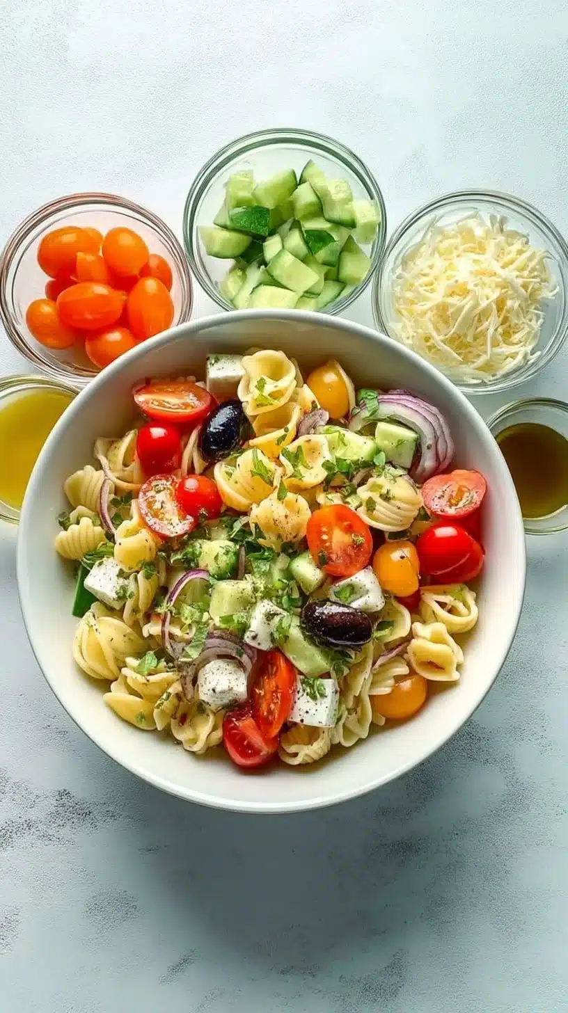 The Best Pasta Salad with Italian Dressing
