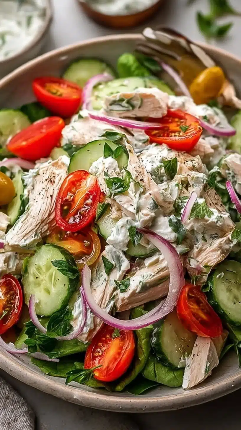 TZATZIKI CHICKEN SALAD