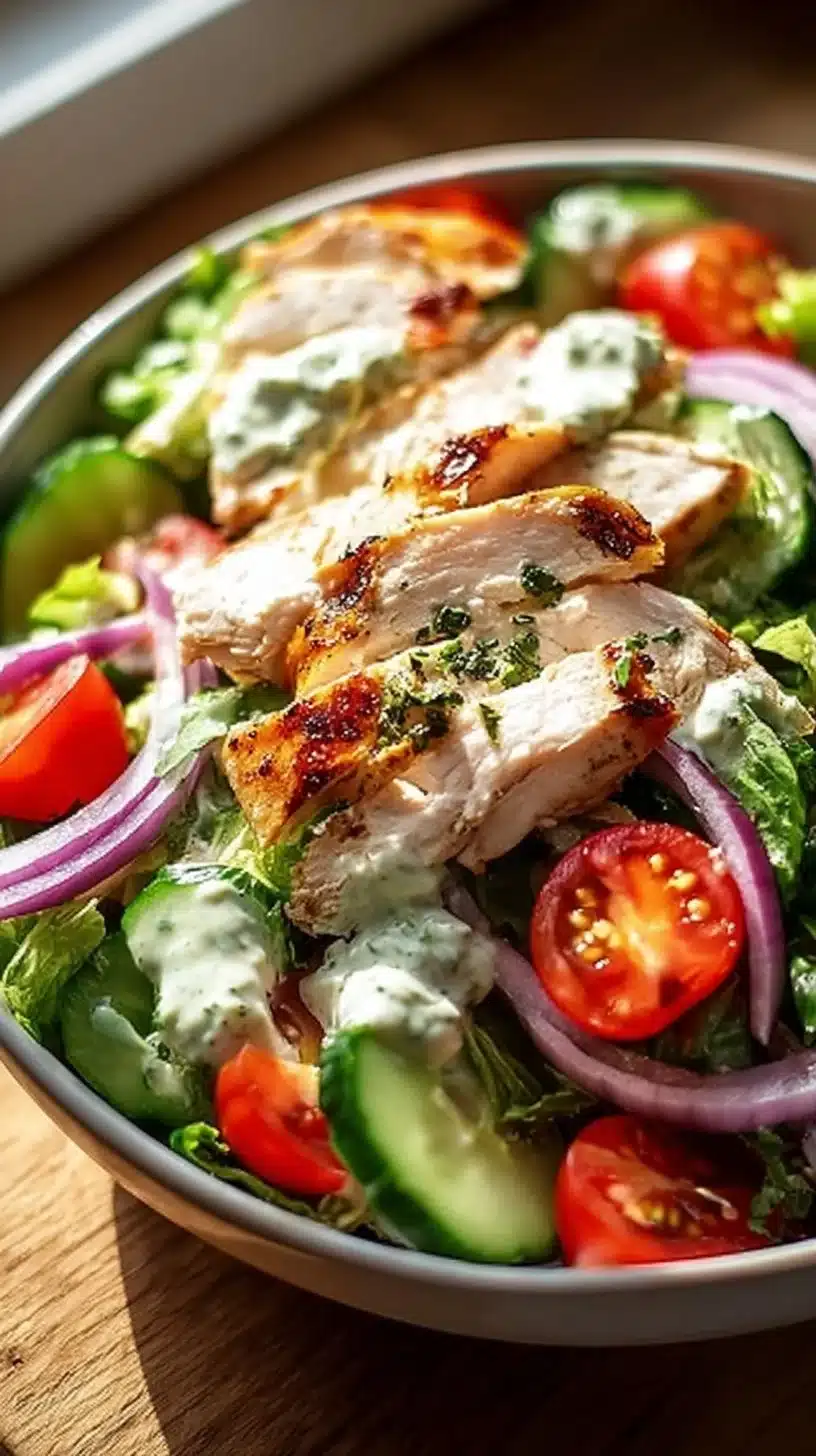 TZATZIKI CHICKEN SALAD