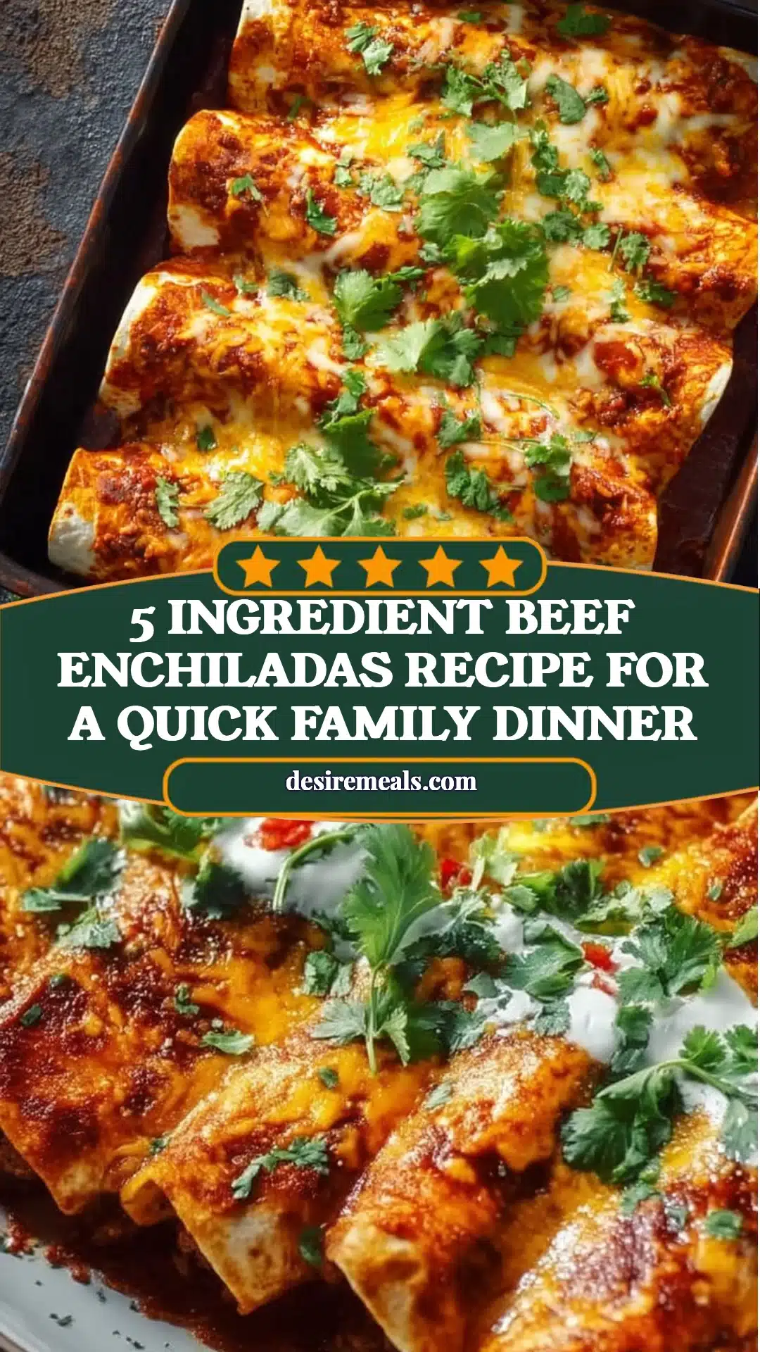 5 Ingredient Beef Enchiladas Recipe for a Quick Family Dinner