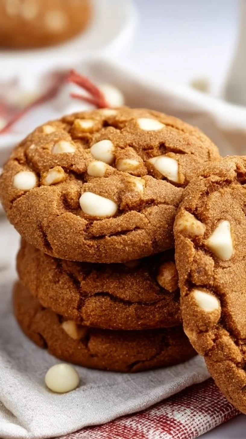 Bakery Gingerbread White Chocolate Cookies