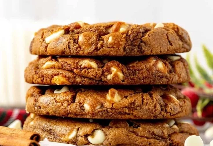 Bakery Gingerbread White Chocolate Cookies