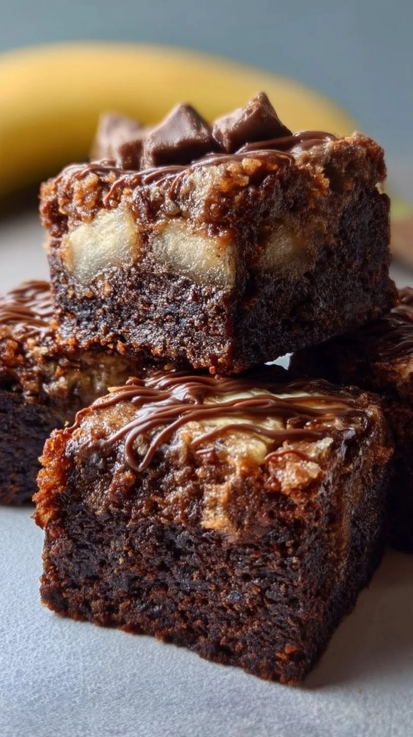 Banana Bread Brownies