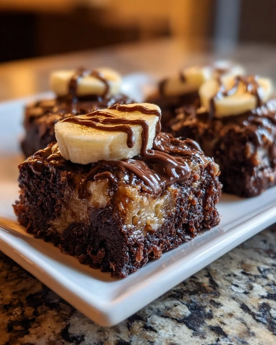Banana Bread Brownies