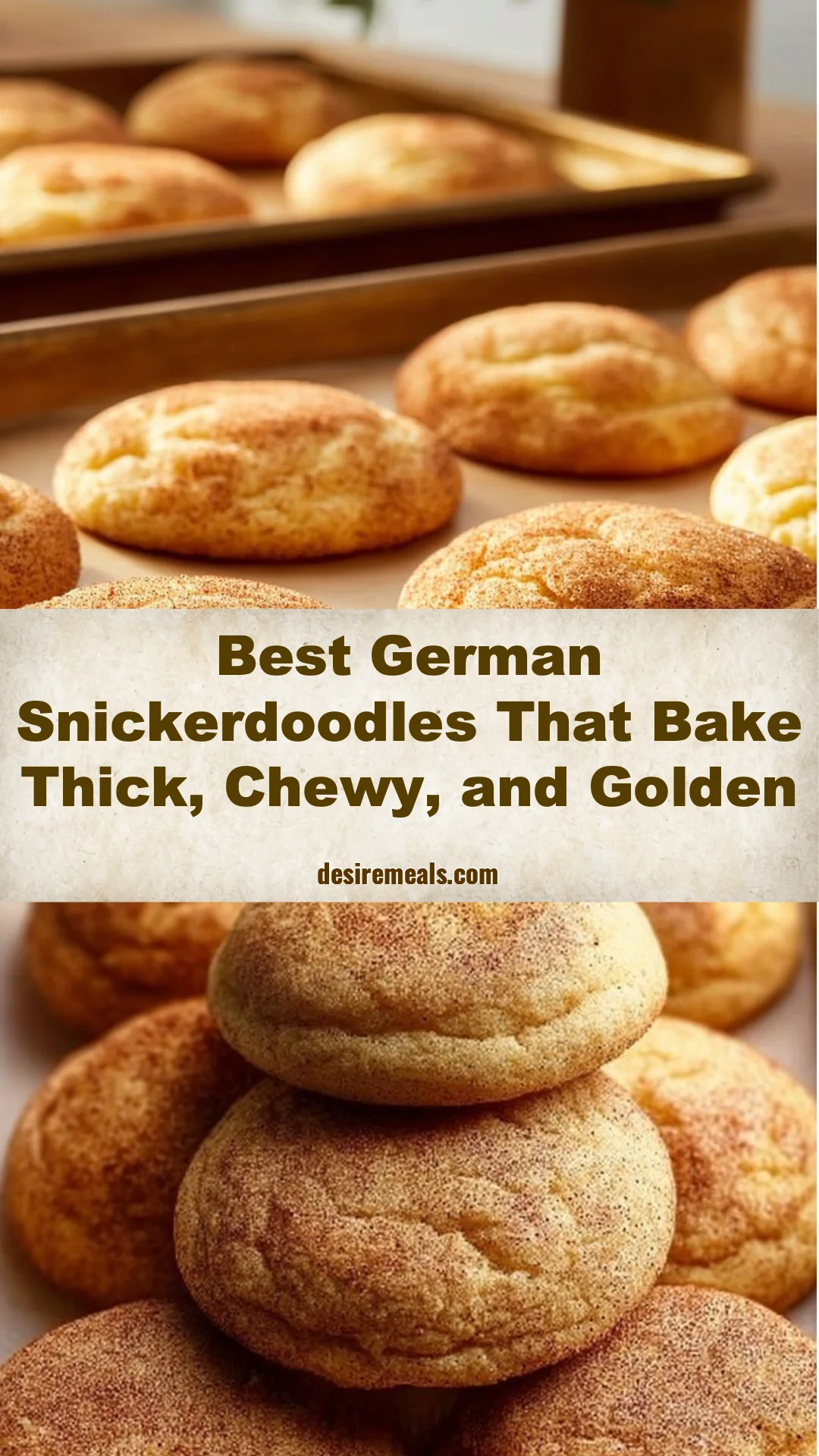Best German Snickerdoodles That Bake Thick, Chewy, and Golden