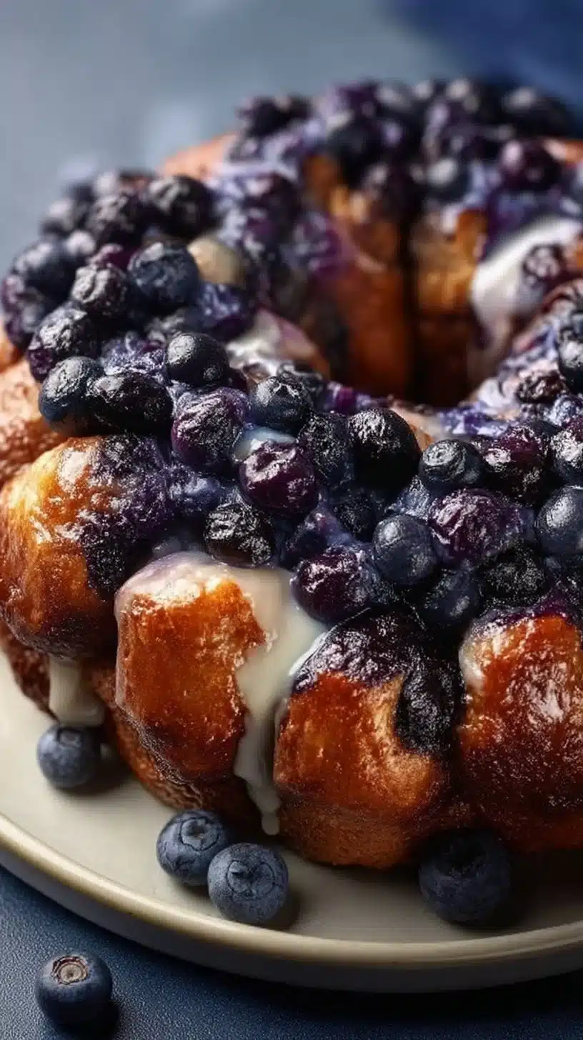 Blueberry Monkey Bread