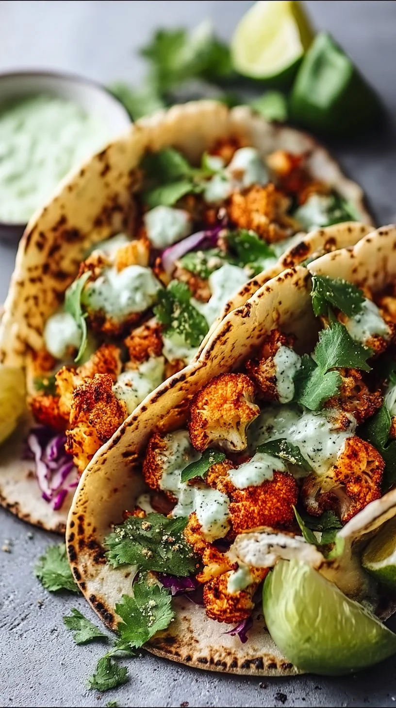 Cauliflower Tacos