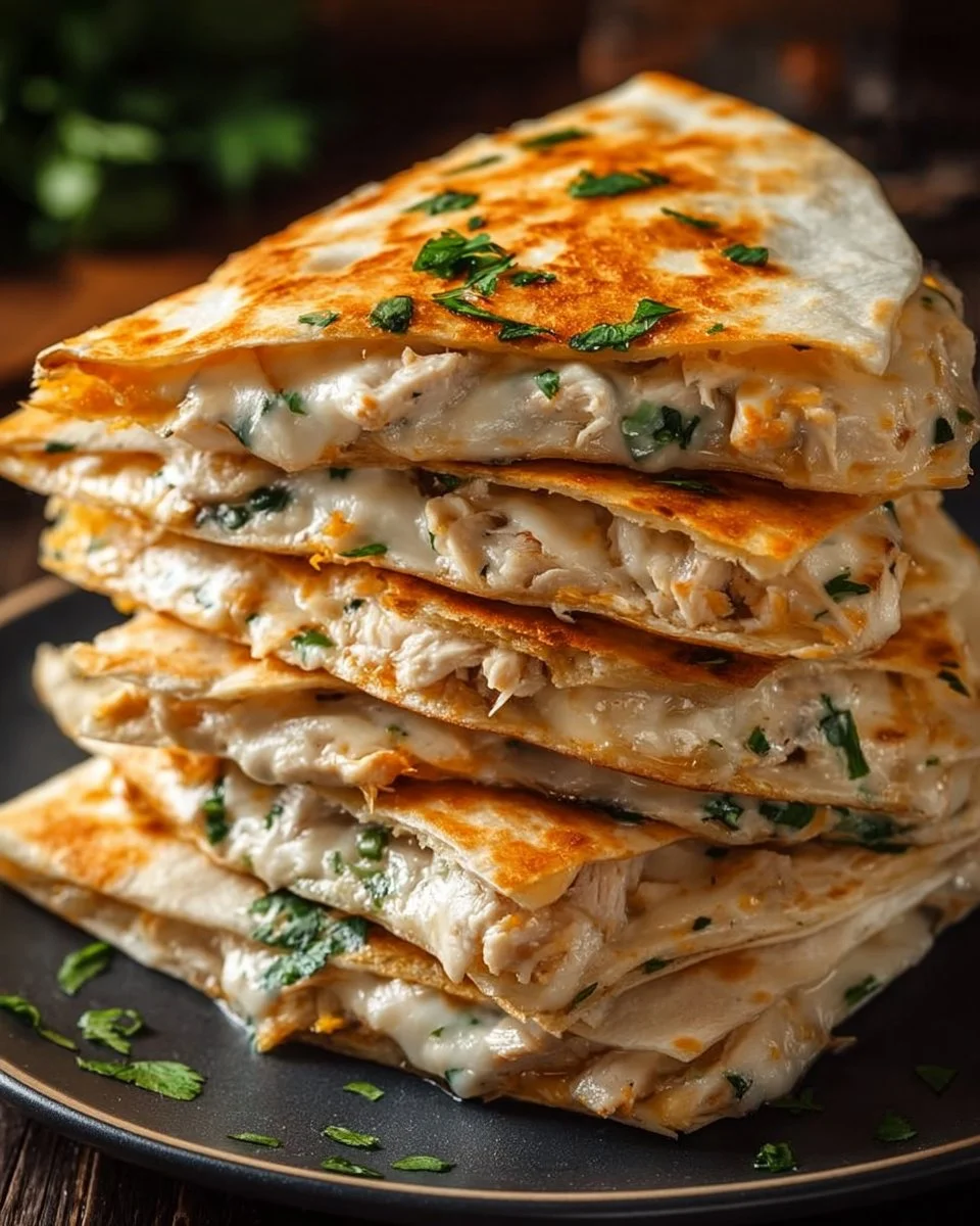 Chicken Ranch Quesadilla