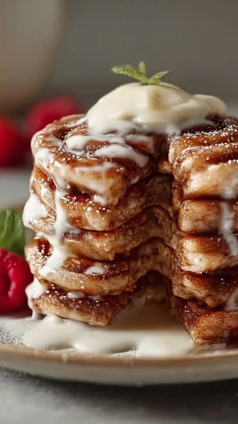 Cinnamon Roll Pancakes Recipe for a Decadent Brunch Delight