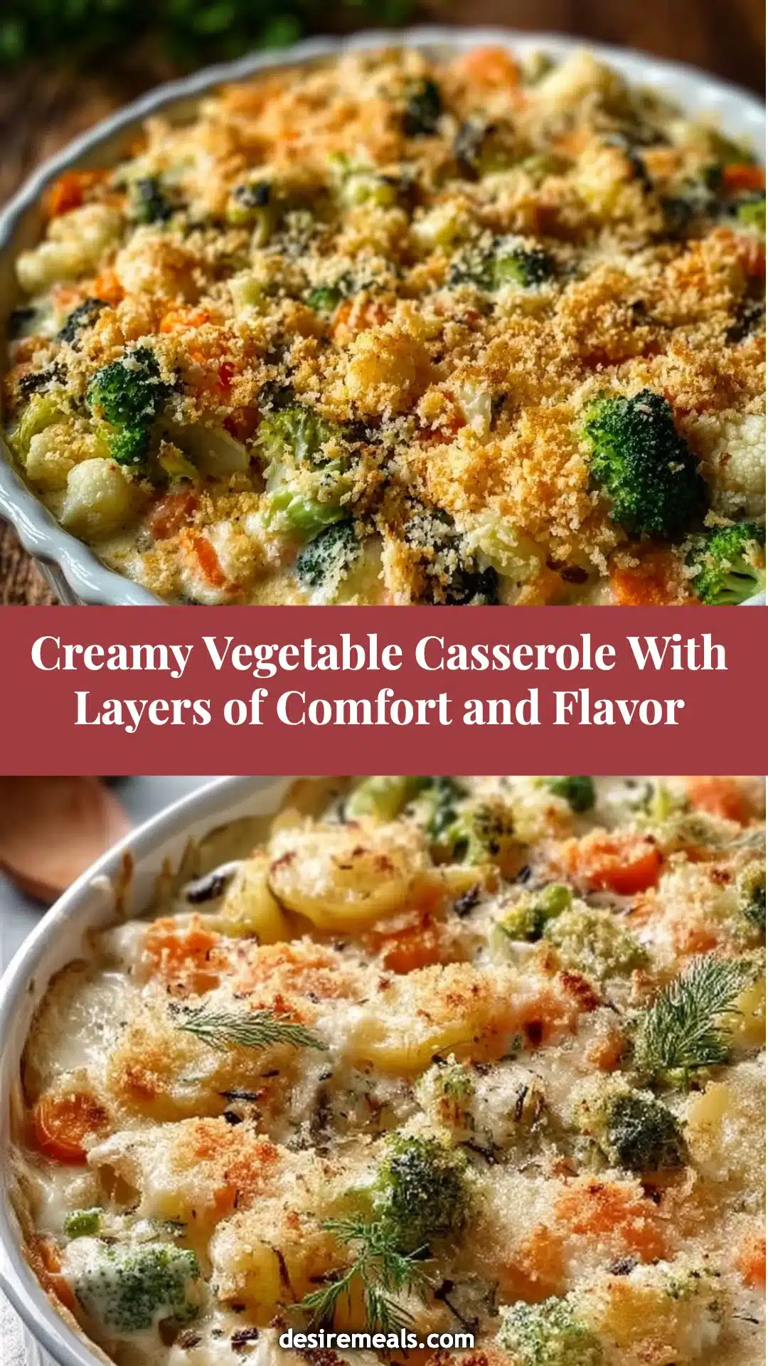 Creamy Vegetable Casserole With Layers of Comfort and Flavor