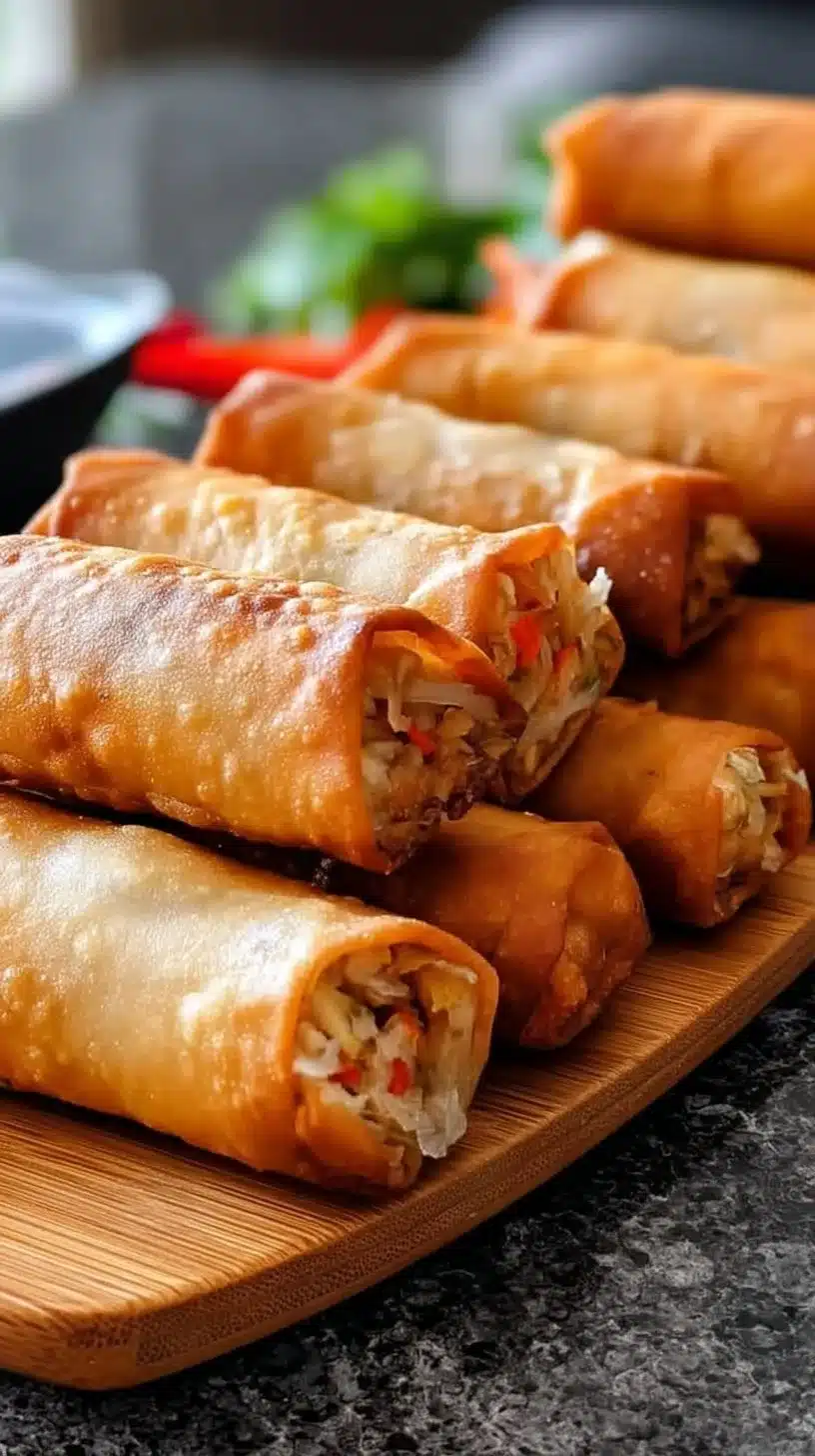 Crispy Oven Baked Egg Rolls for a Guilt-Free Snack Delight