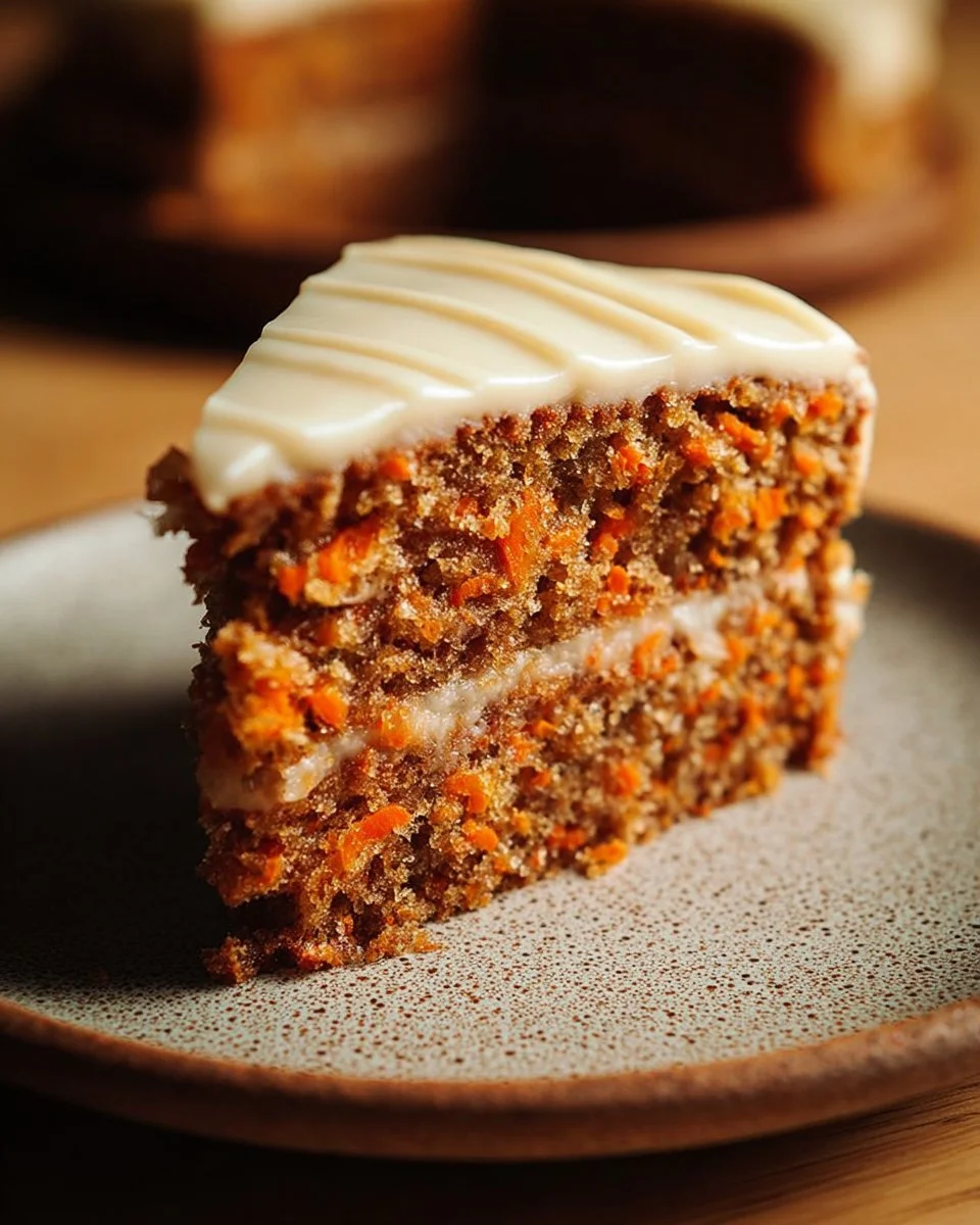 Easy Flourless Oatmeal Carrot Cake