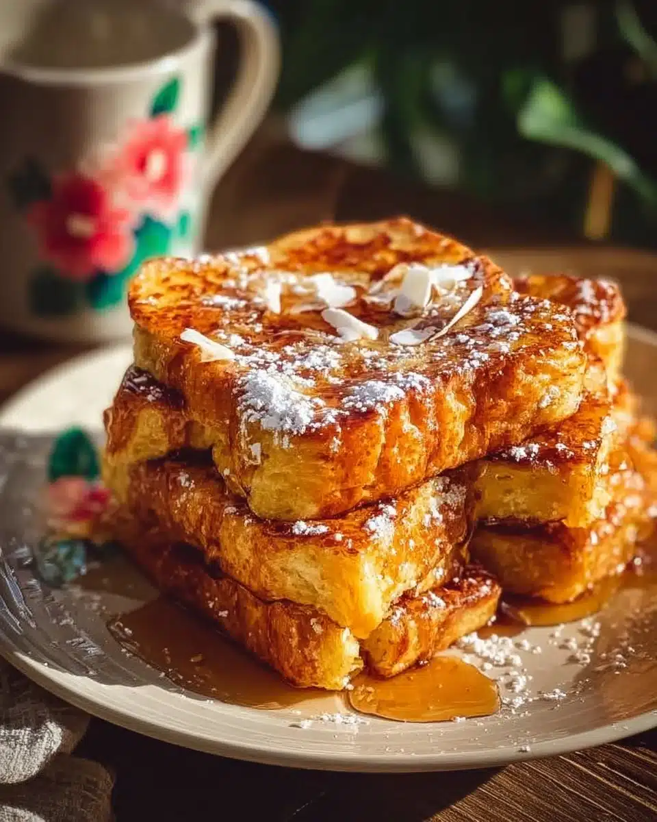 Hawaiian Roll French Toast