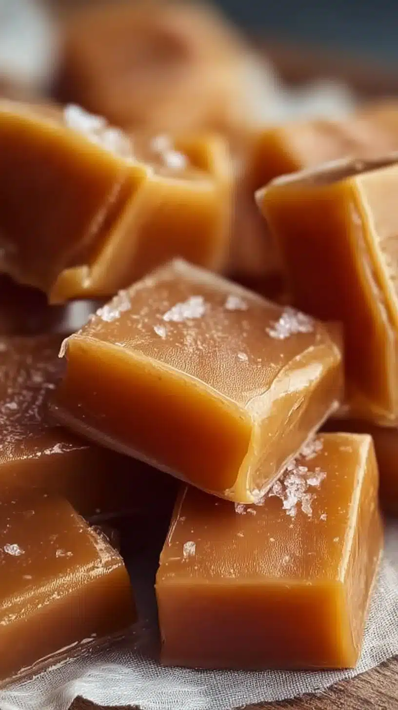 Homemade Chewy Caramel Candy That Melts in Your Mouth