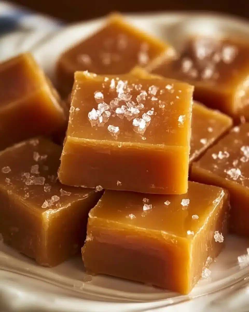 Homemade Chewy Caramel Candy That Melts in Your Mouth