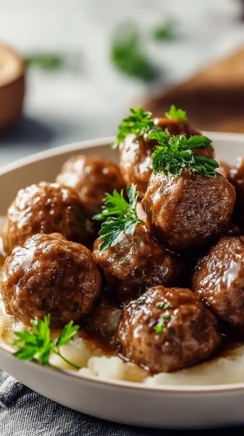 Salisbury Meatballs