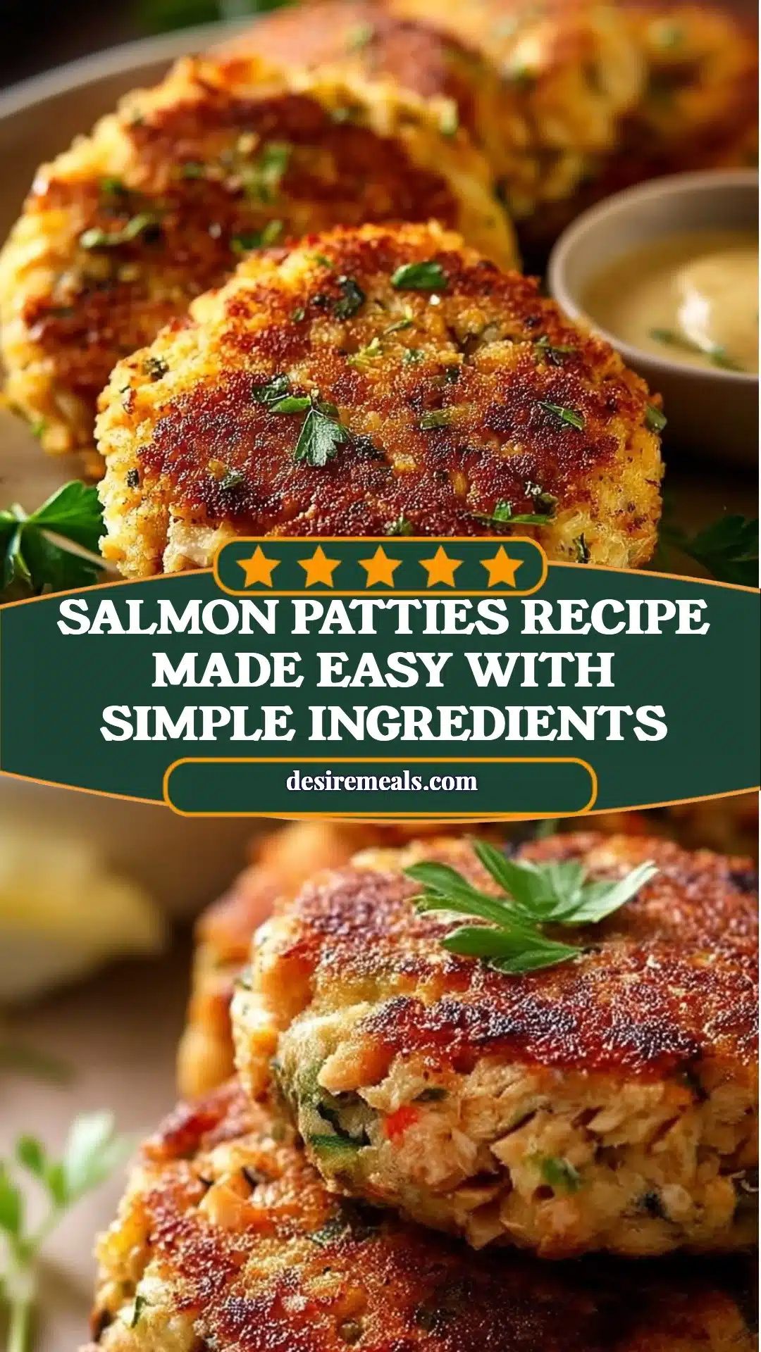 Salmon Patties Recipe Made Easy with Simple Ingredients