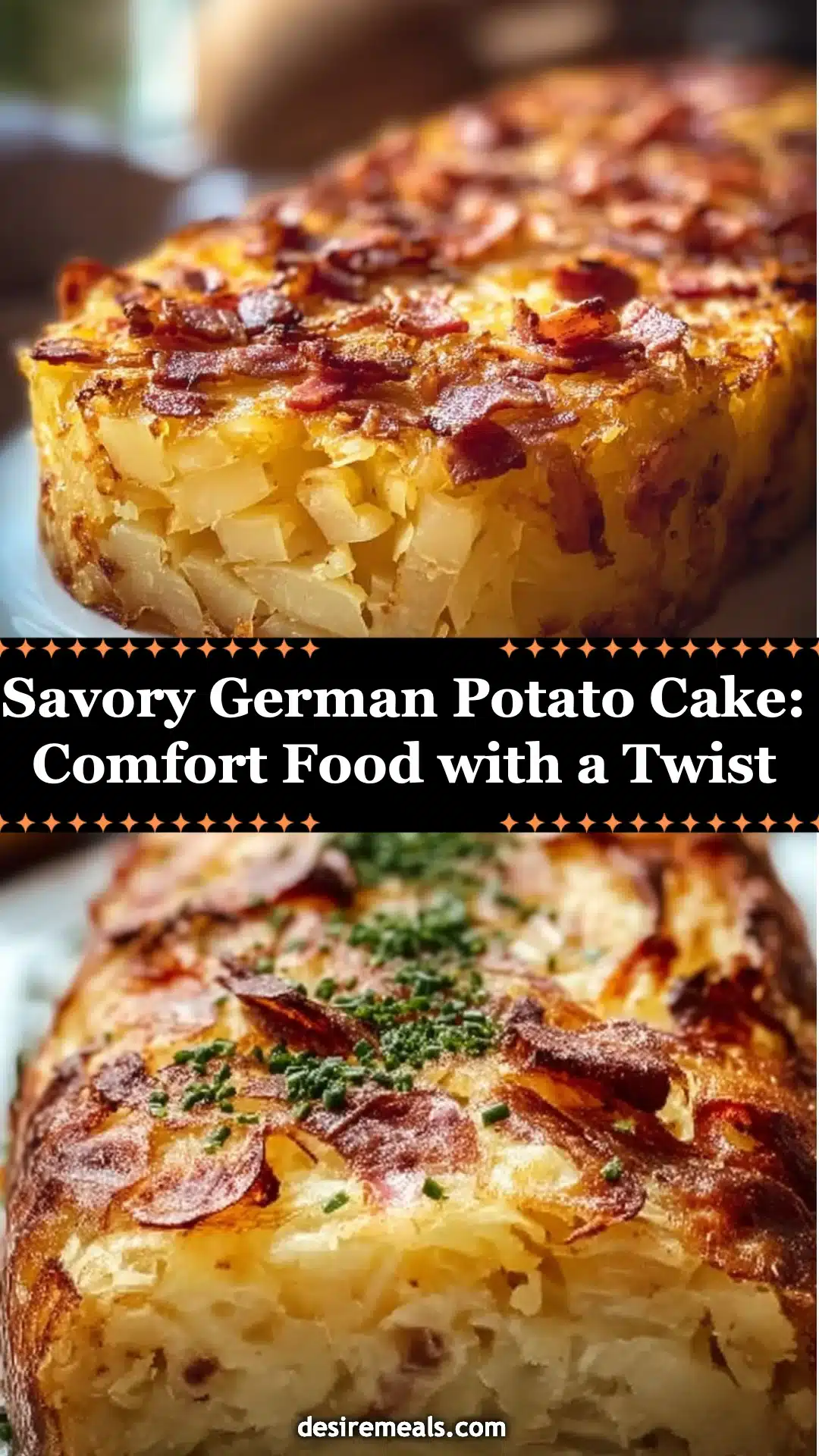 Savory German Potato Cake: Comfort Food with a Twist