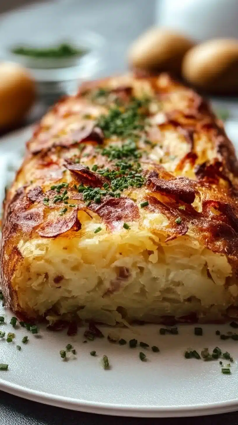 Savory German Potato Cake: Comfort Food with a Twist