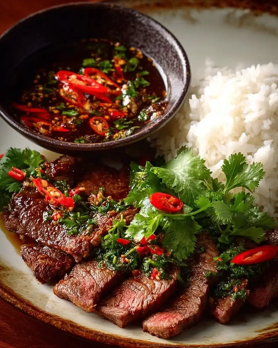 Thai Crying Tiger Beef