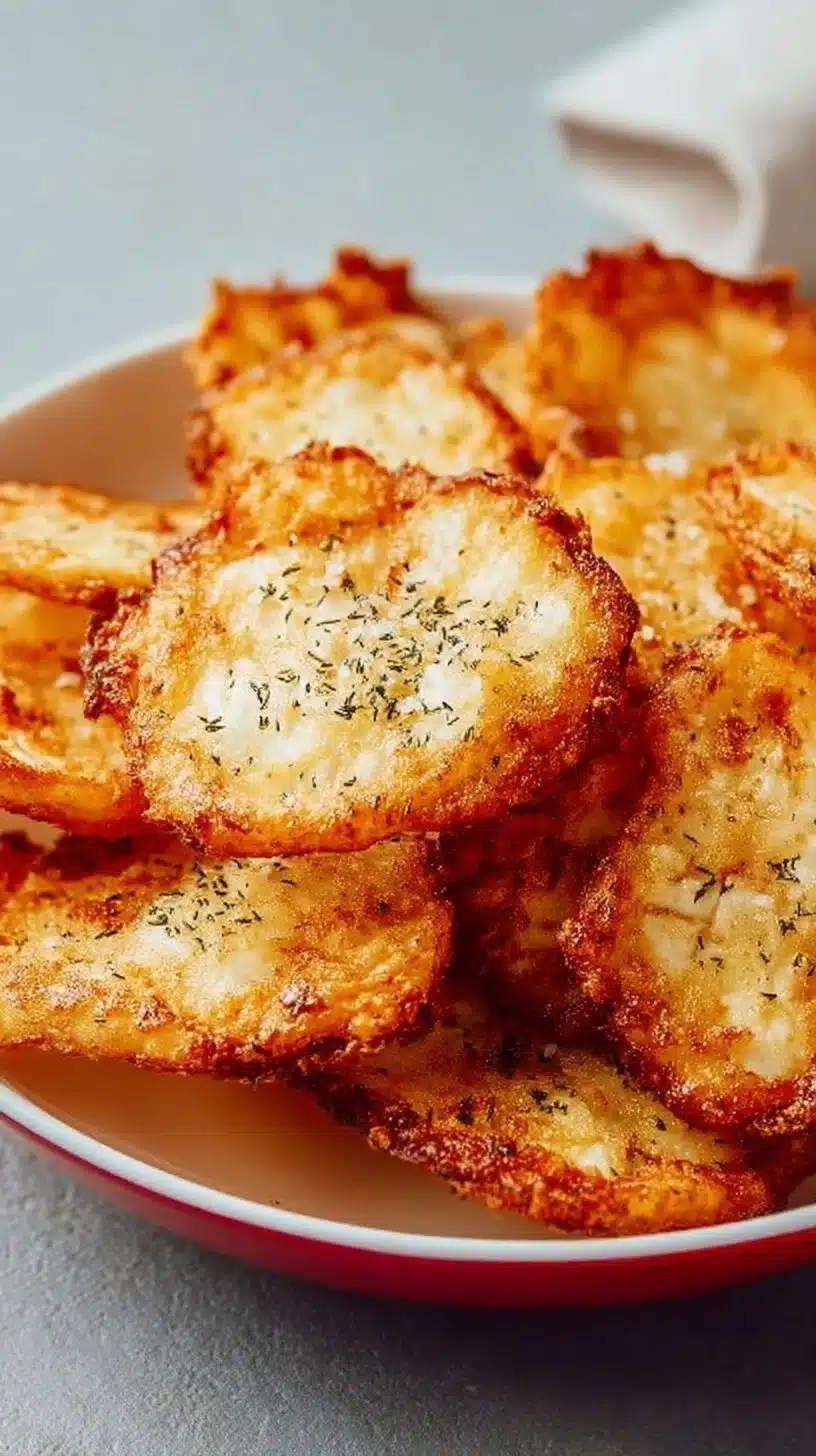 Air Fryer Cottage Cheese Chips