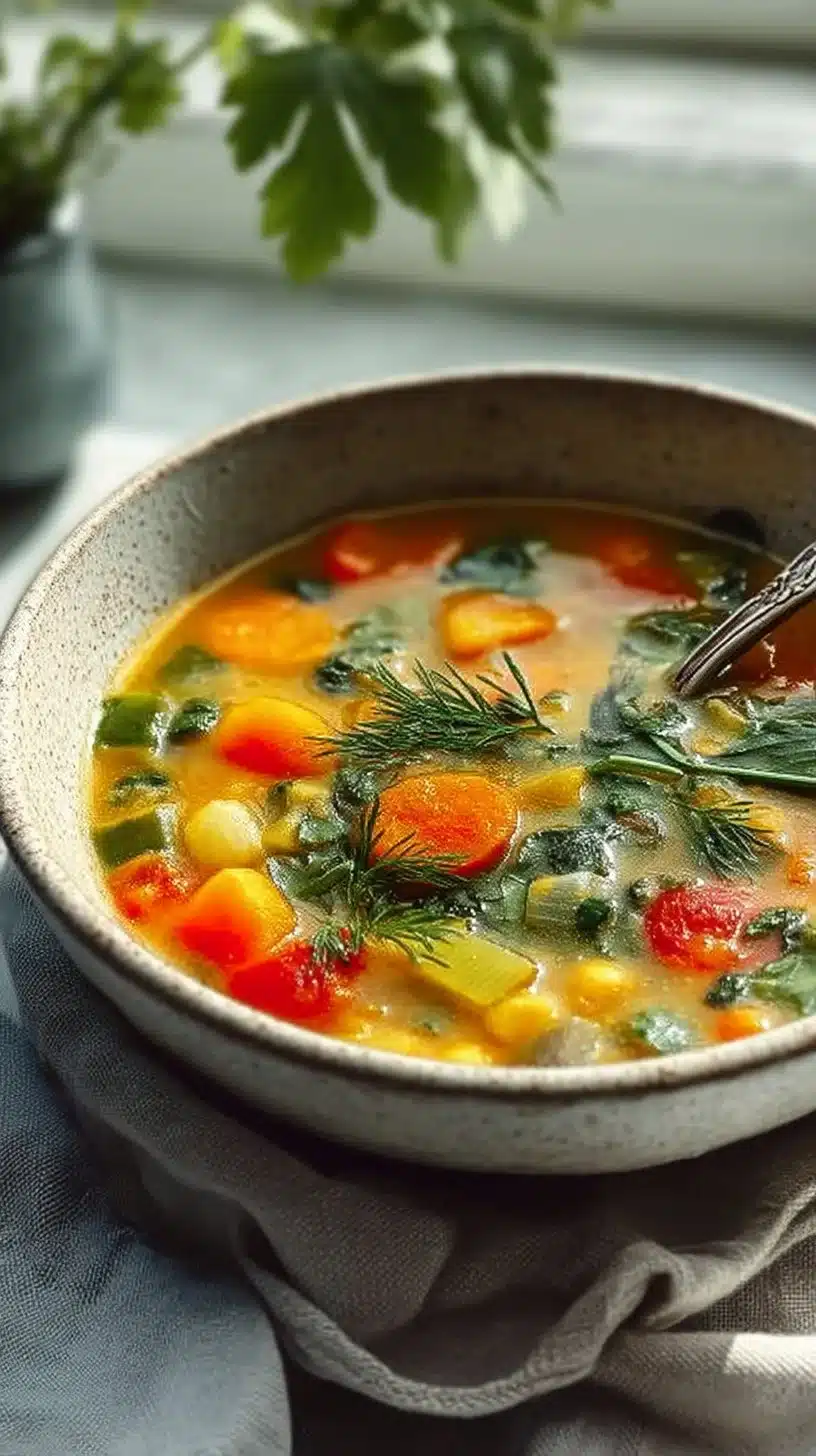 Anti-Inflammatory Veggie Soup