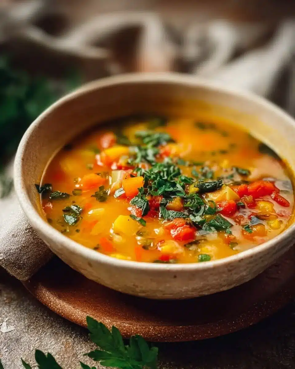 Anti-Inflammatory Veggie Soup