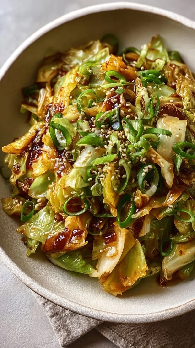 Asian Cabbage Stir Fry