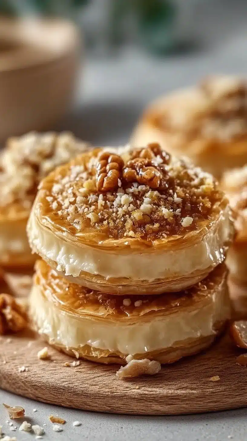 Baklava Cheesecake Cookies