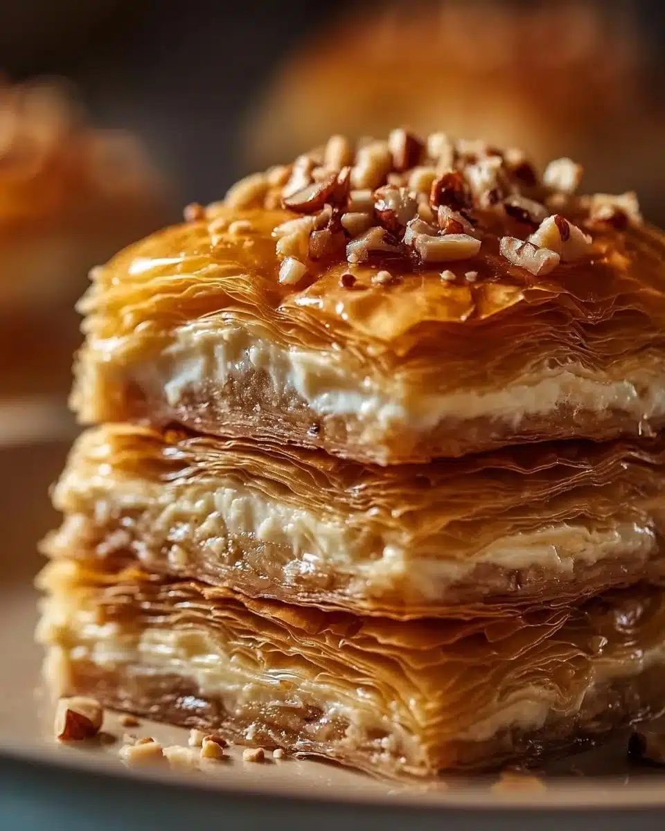 Baklava Cheesecake Cookies