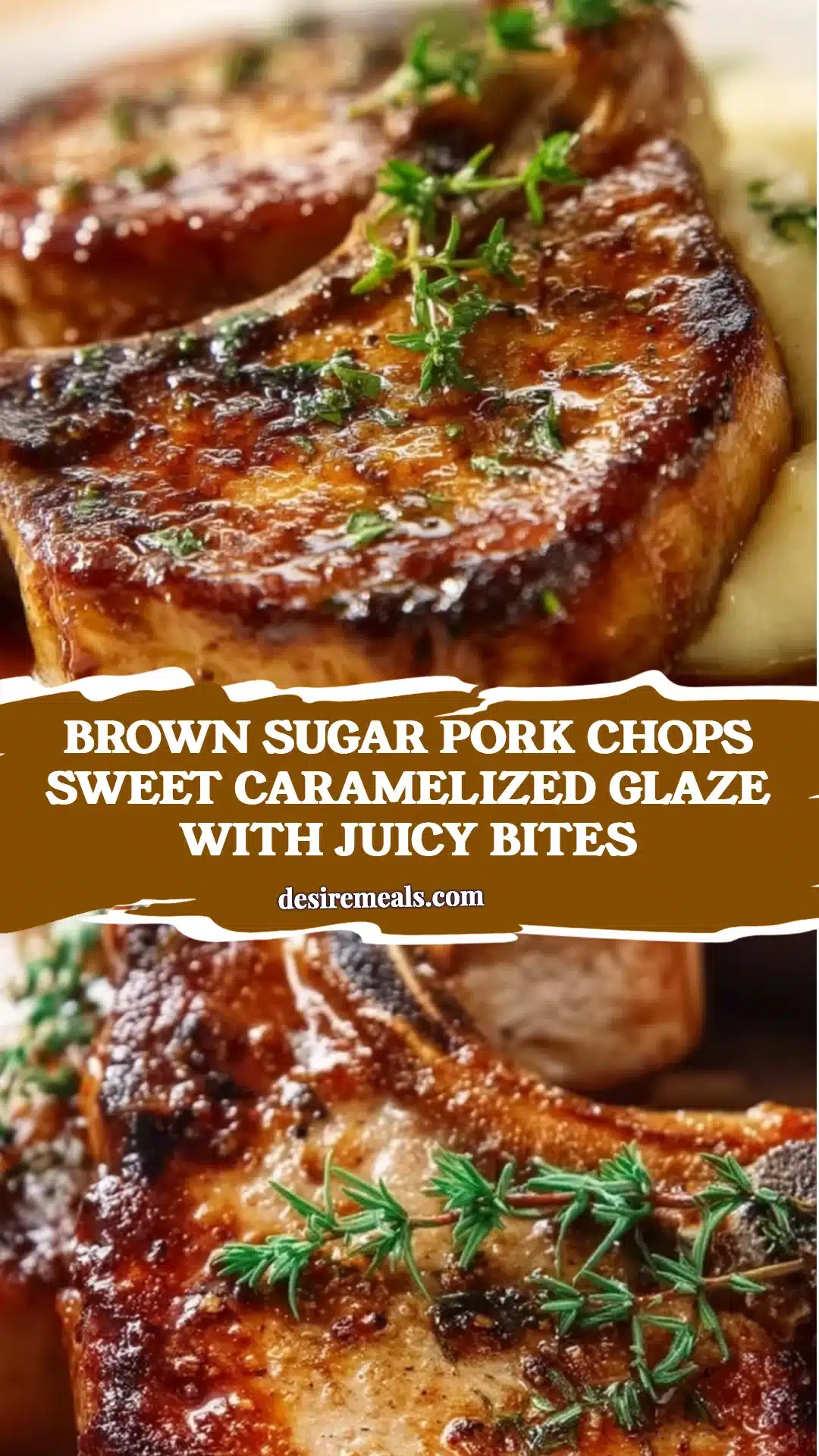 Brown Sugar Pork Chops Sweet Caramelized Glaze with Juicy Bites