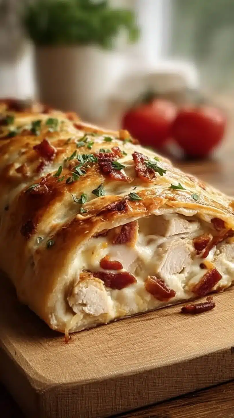 Chicken Bacon Ranch Stromboli: Dinner That Delivers Comfort