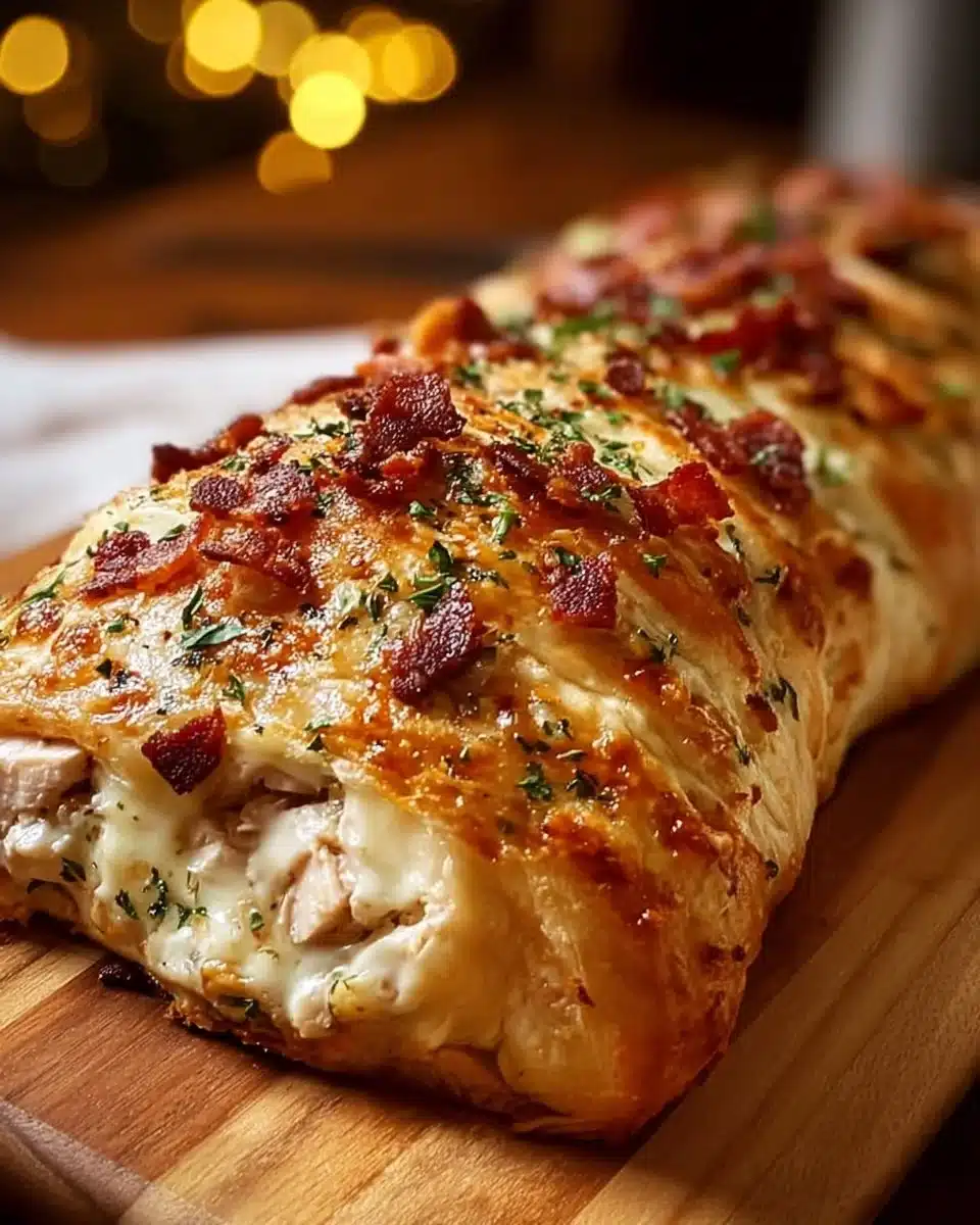 Chicken Bacon Ranch Stromboli: Dinner That Delivers Comfort