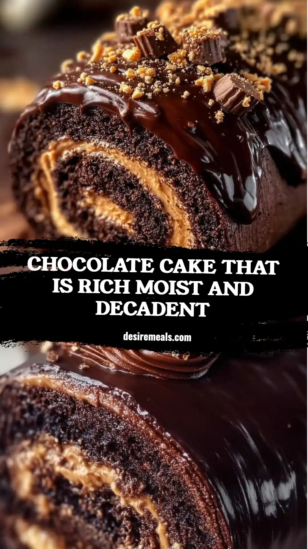 Chocolate Cake That Is Rich Moist and Decadent