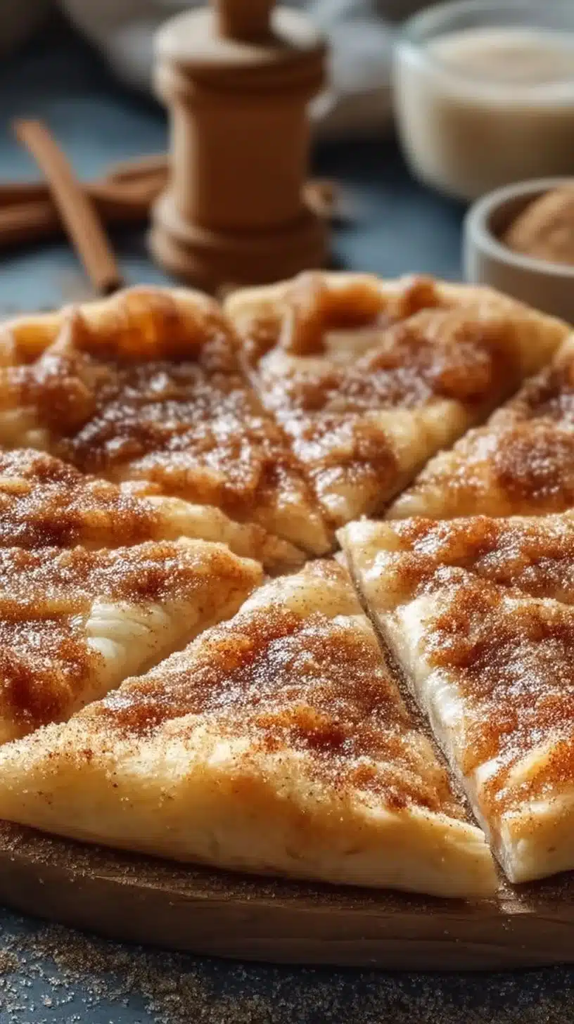 Cinnamon-Sugar Pizza: A Quick Delight for Sweet Cravings
