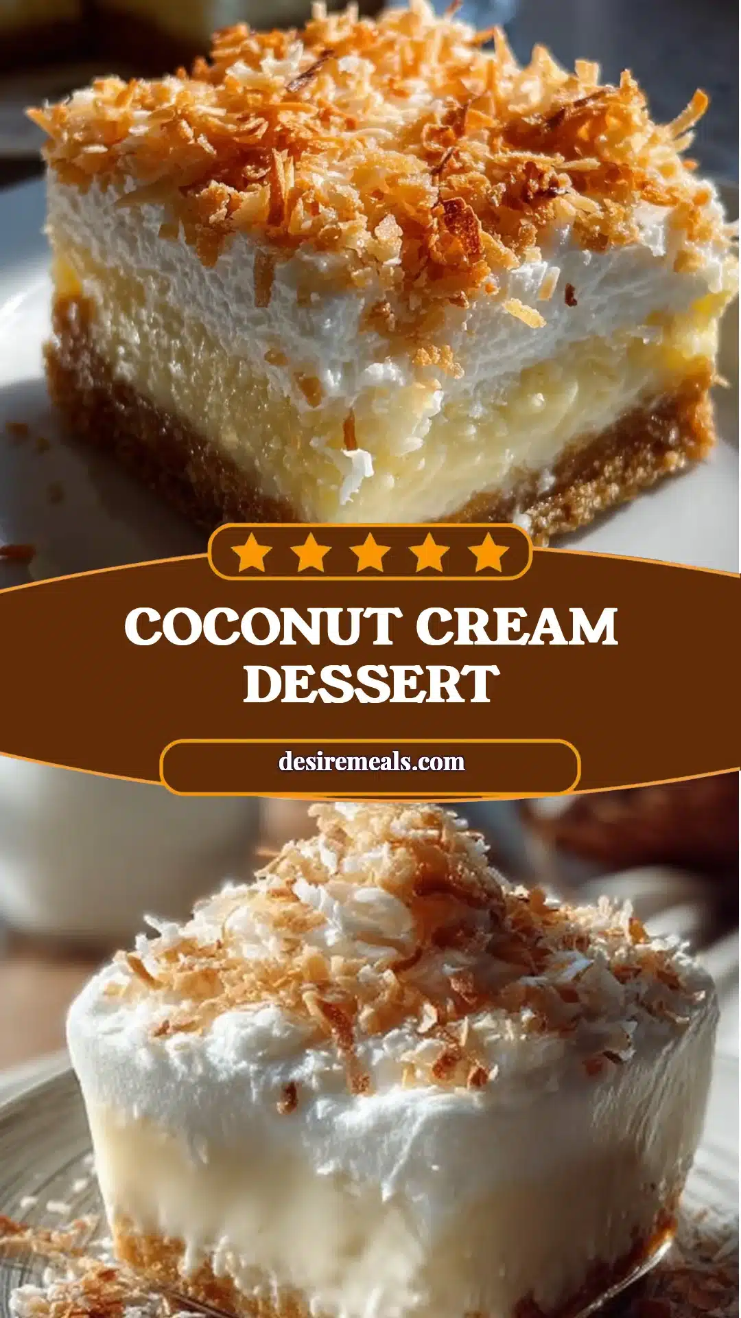 Coconut Cream Dessert