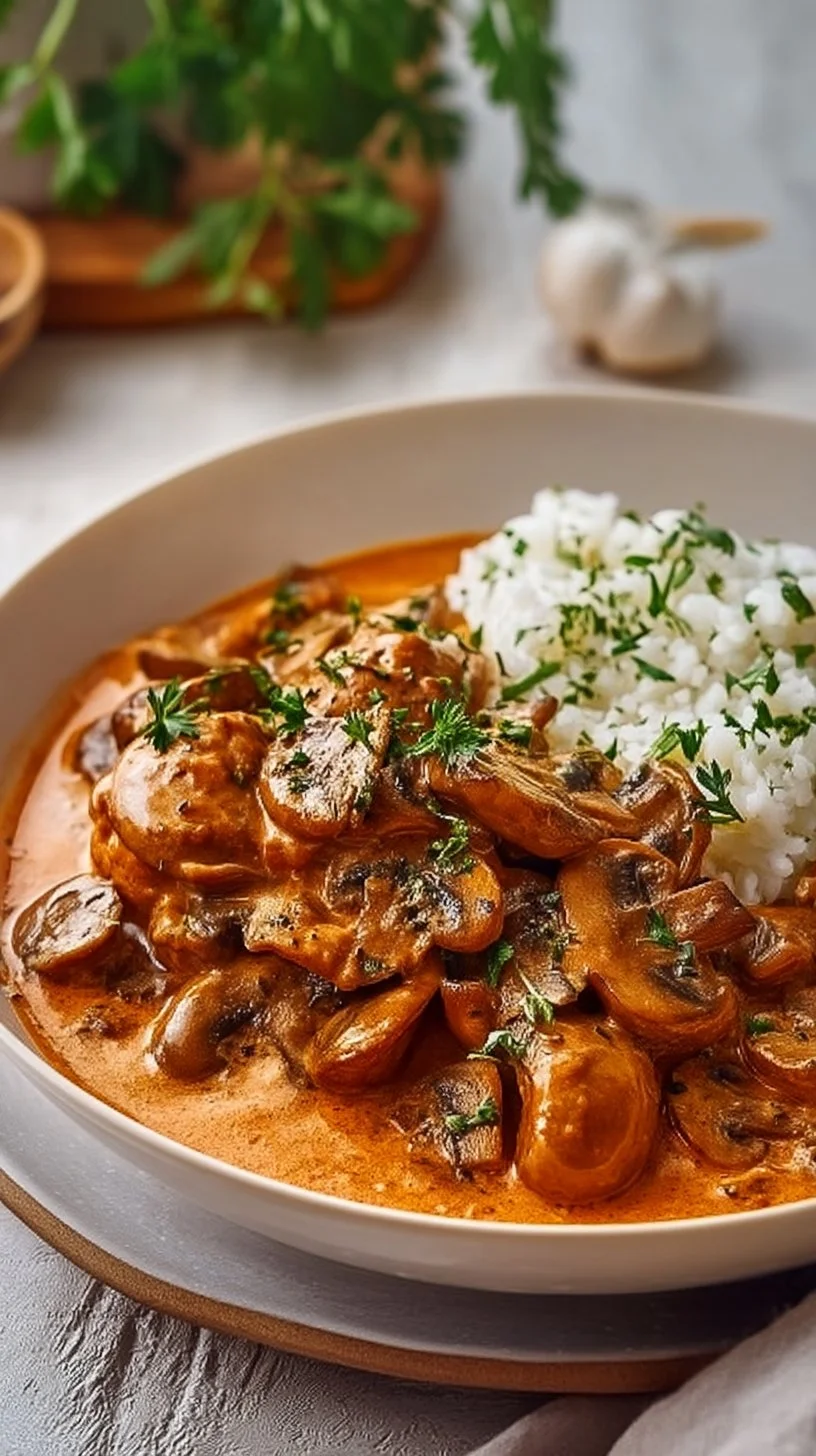 Creamy Hungarian Mushroom Paprikash for Cozy Nights