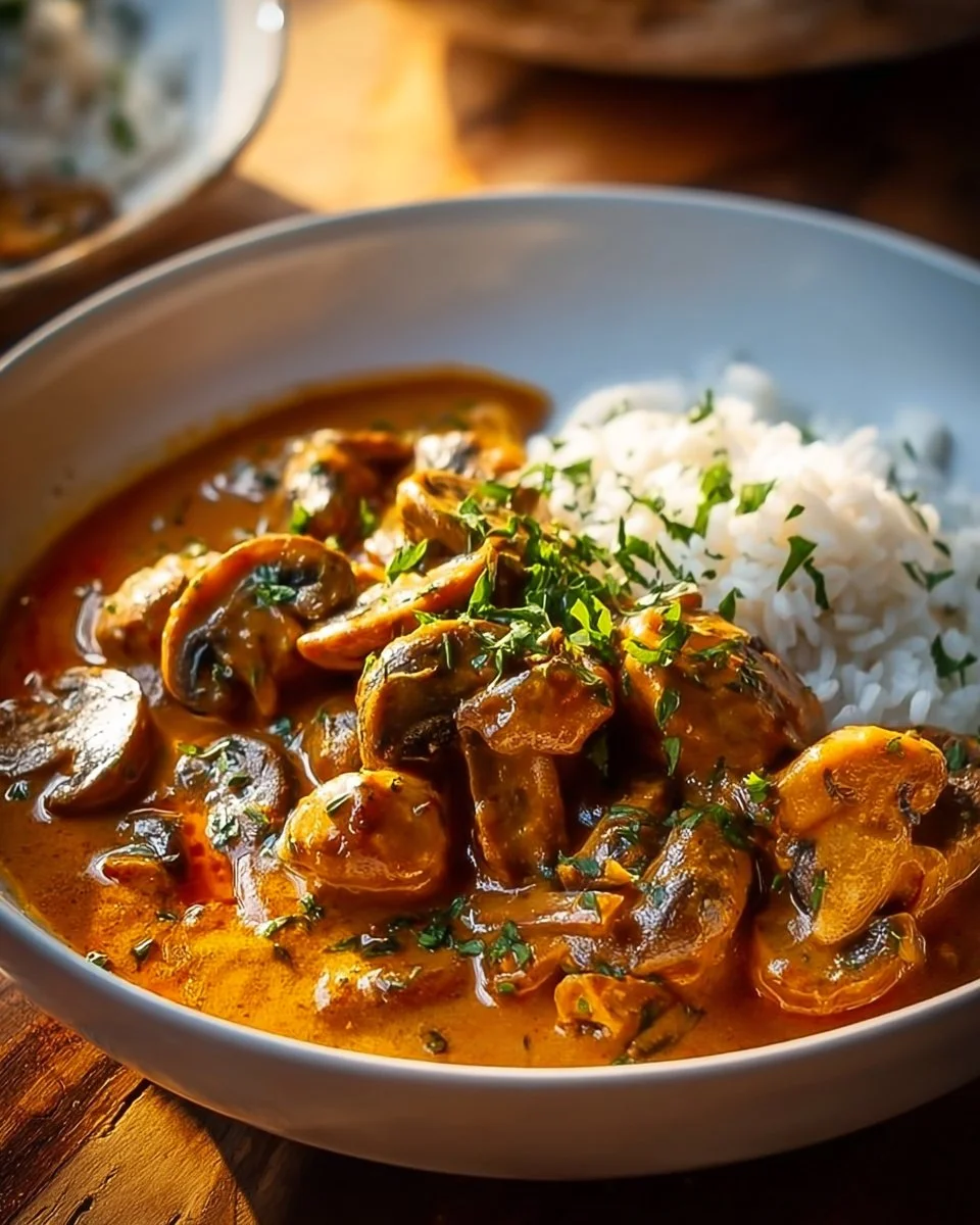 Creamy Hungarian Mushroom Paprikash for Cozy Nights