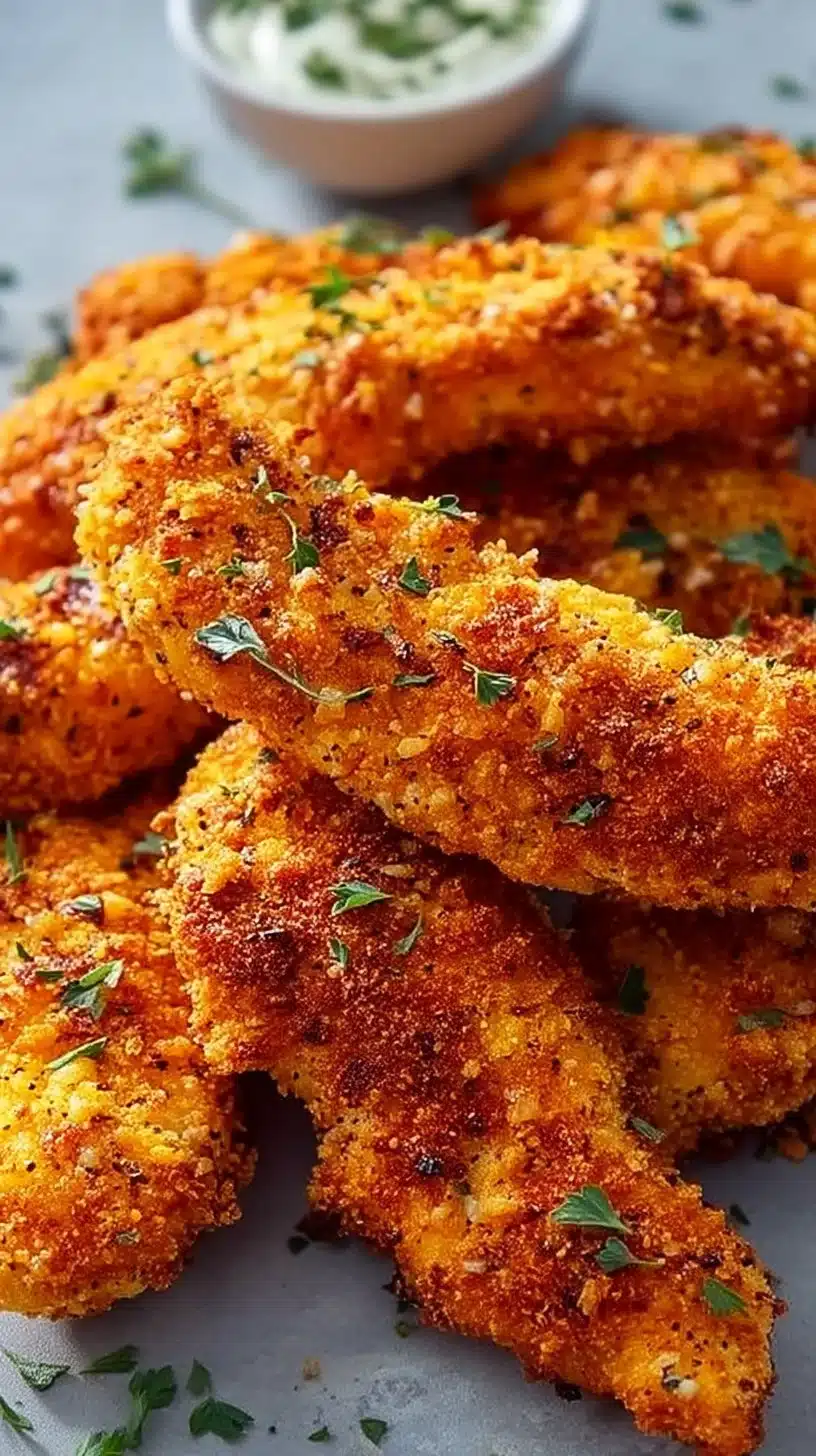 Crispy Baked Chicken Tenders - Easy & Delicious Recipe