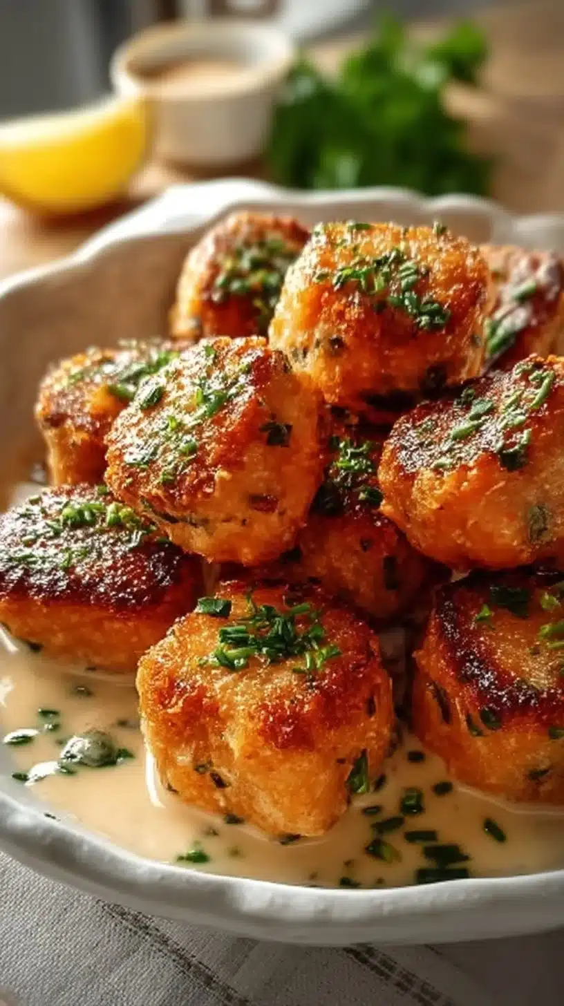 Crispy Bang Bang Salmon Bites