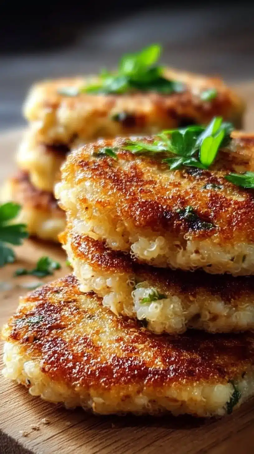Crispy Egg and Rice Patties