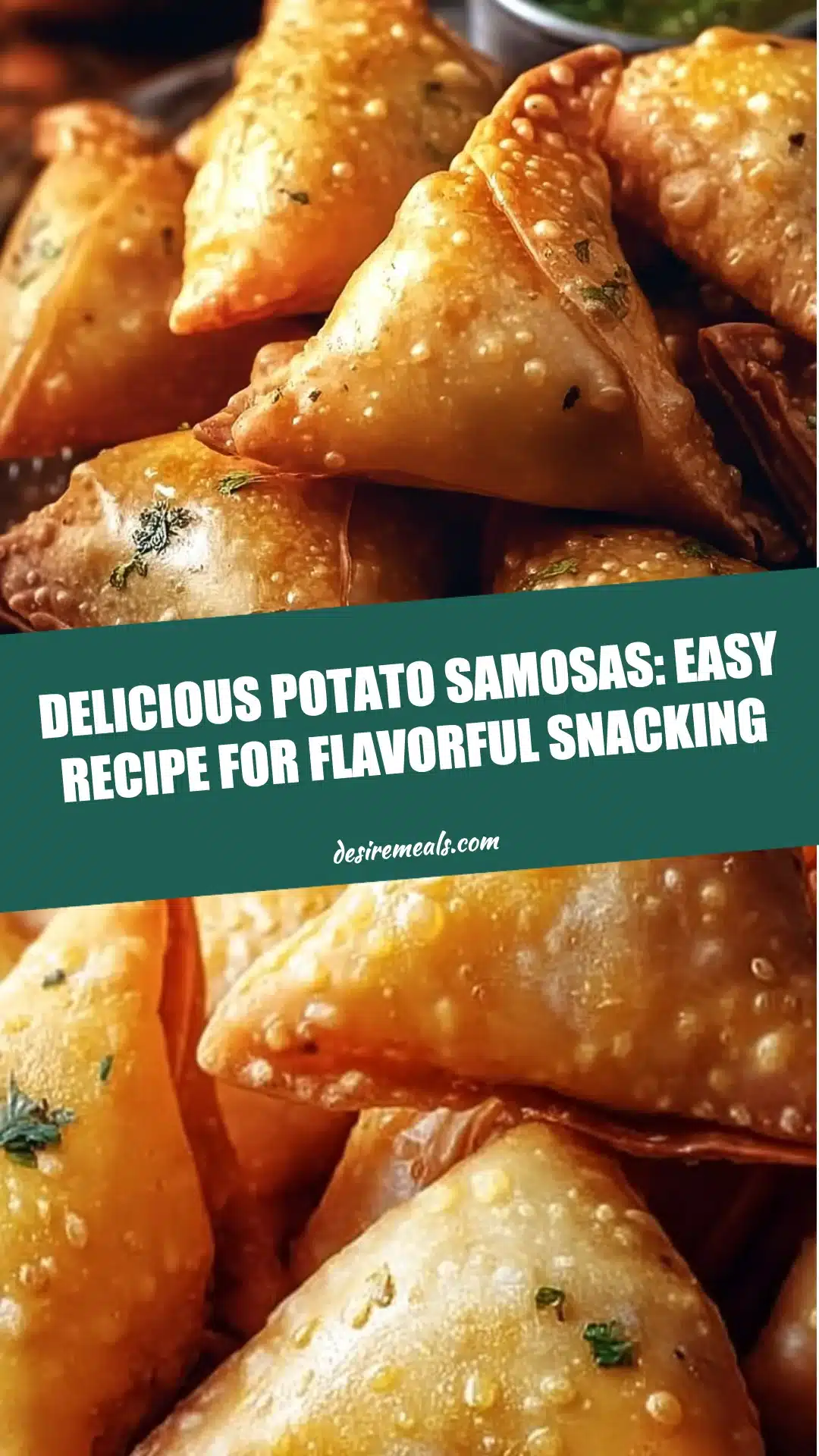 Delicious Potato Samosas: Easy Recipe for Flavorful Snacking