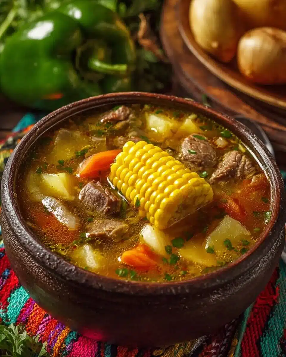 Devastadoramente Delicioso Receta de Sopa de Res Mexicana