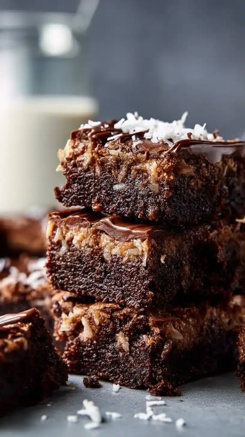 Easy Samoa Brownies Recipe