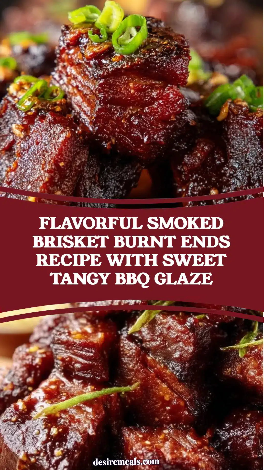 Flavorful Smoked Brisket Burnt Ends Recipe with Sweet Tangy BBQ Glaze