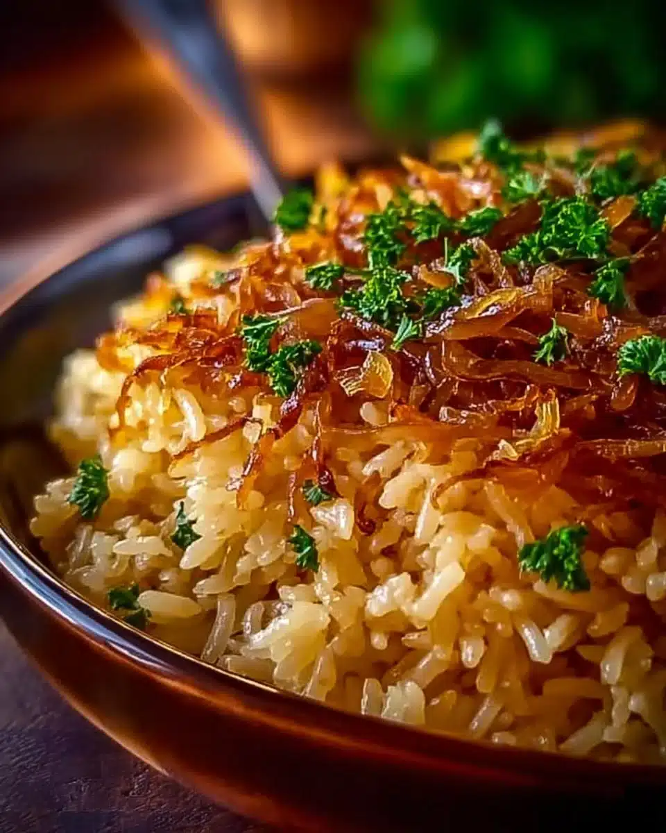 French Onion Butter Rice
